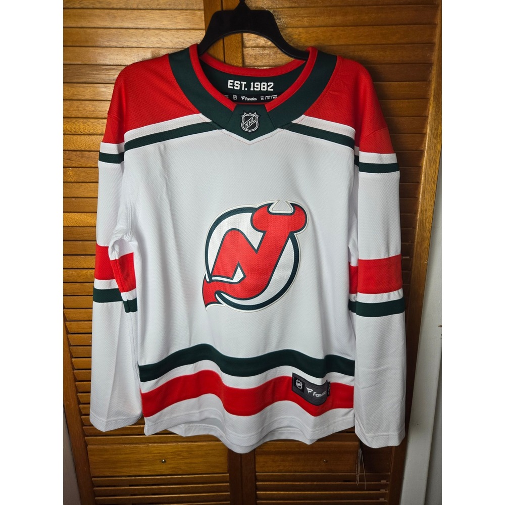 Fanatics New Jersey Devils Breakaway Away Jersey XS NEW